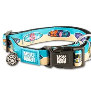 Нашийник для собак Max & Molly Smart ID Collar Aloha з принтом Алоха, L