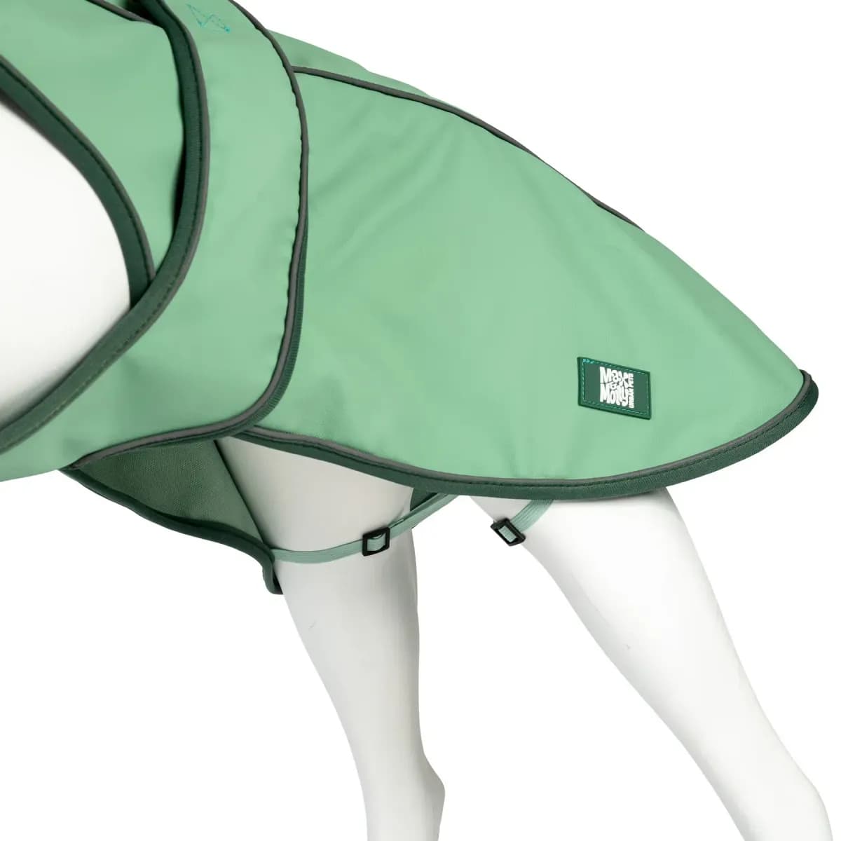 Дождевик для собак Max & Molly Raincoat Matrix 2.0 Jade, нефритовый, XXS