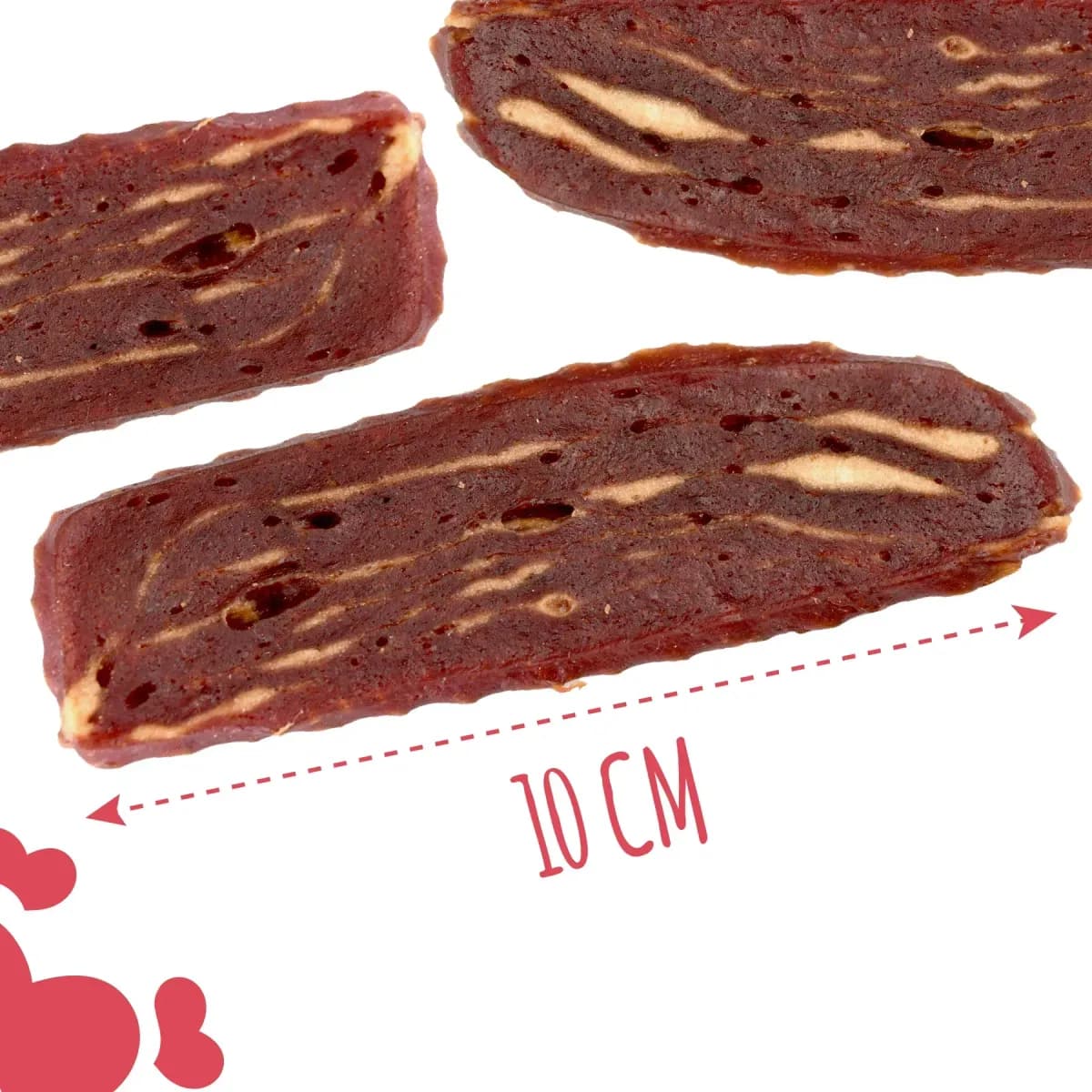 Лакомство для собак от 3-х месяцев Mavsy Refined jerky GRILLED MARBLED BEEF STEAK WITH ROSEMARY стейк из мраморной говядины на гриле с розмарином, 100 г